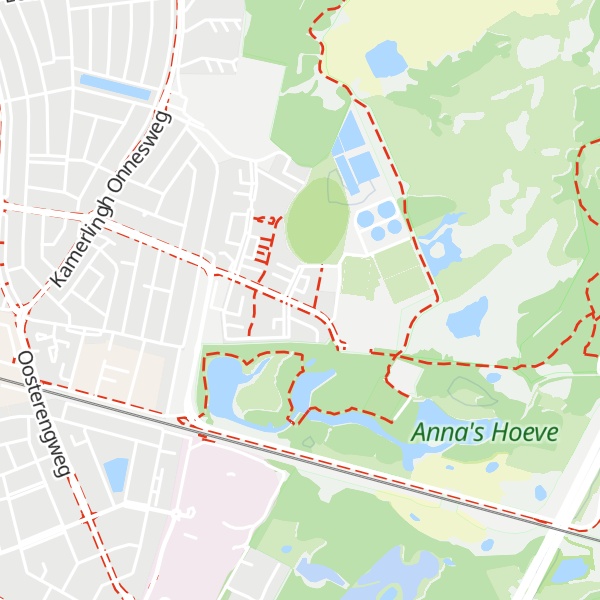 Map of Anna's Berg
