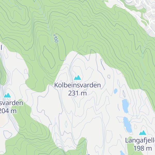 Map of Kolbeinsvarden