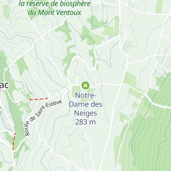 Map of Notre-Dame des Neiges