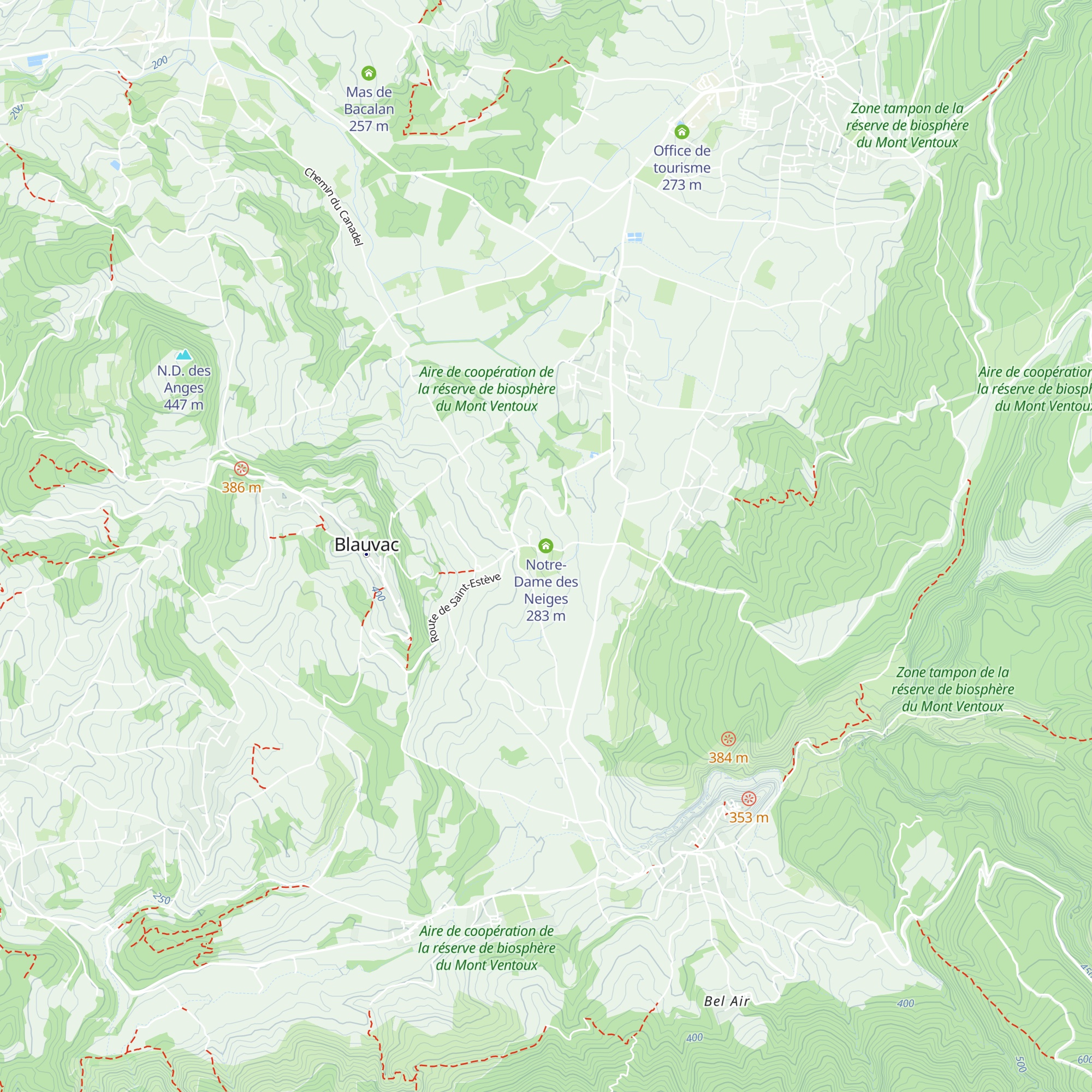 Notre-Dame des Neiges map