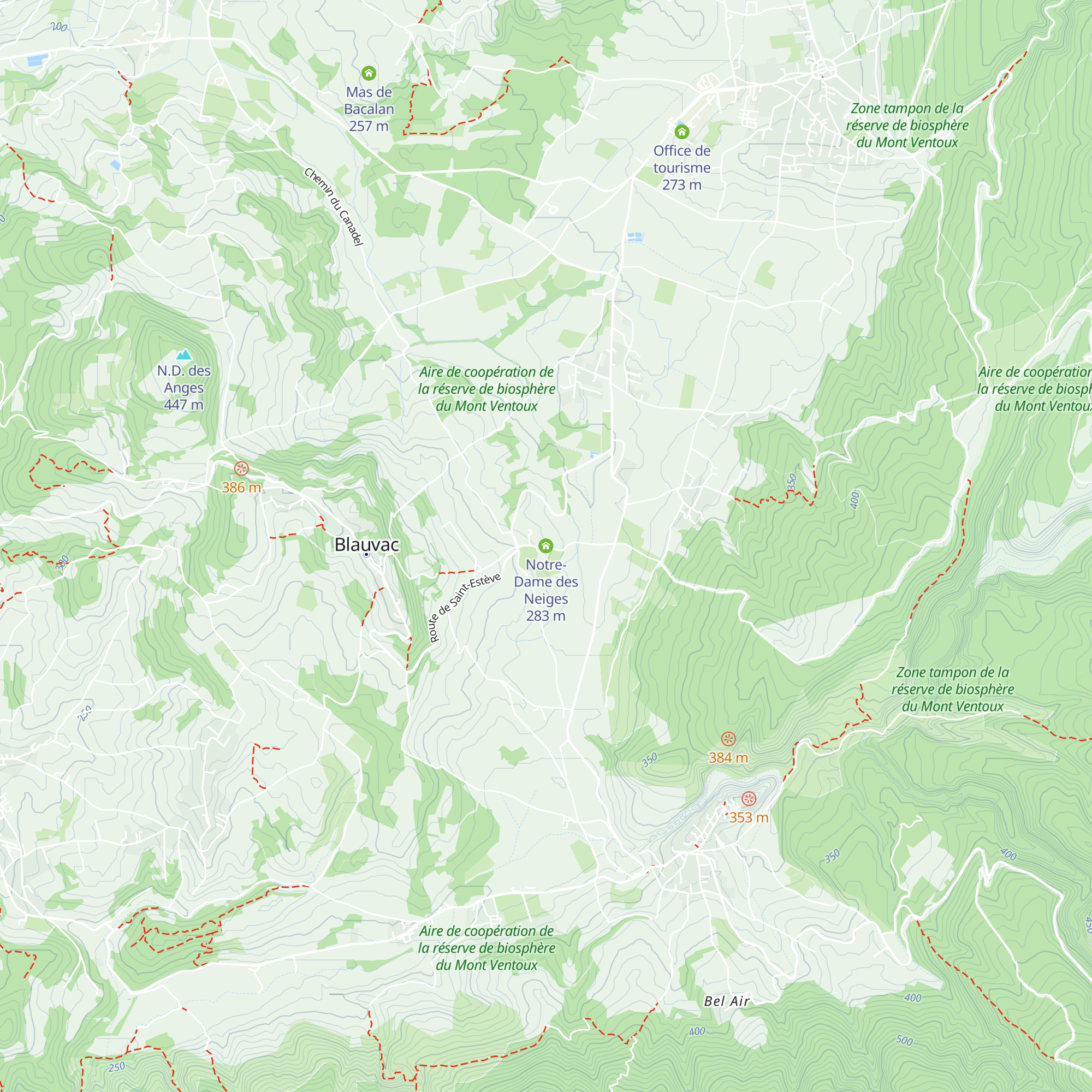 Notre-Dame des Neiges map