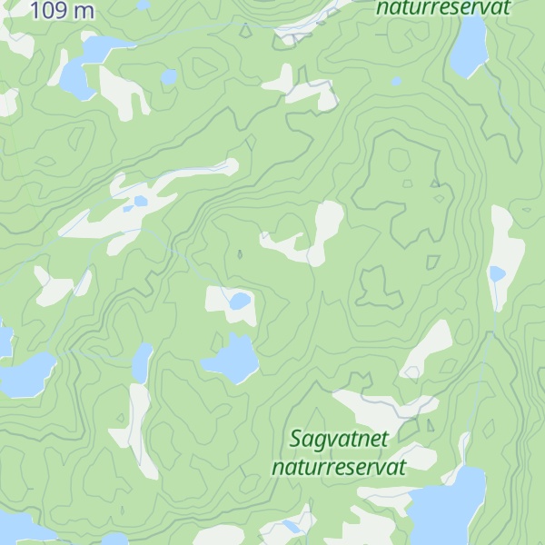 Map of Litlåsen