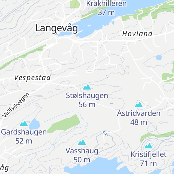 Map of Stølshaugen