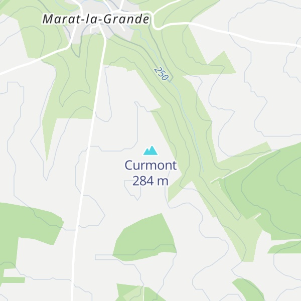 Map of Curmont