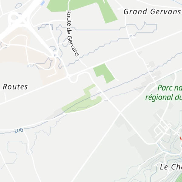 Map of D