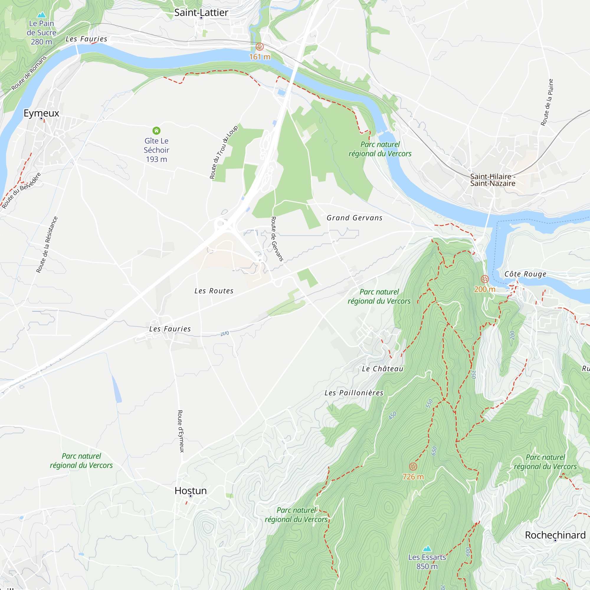 D map
