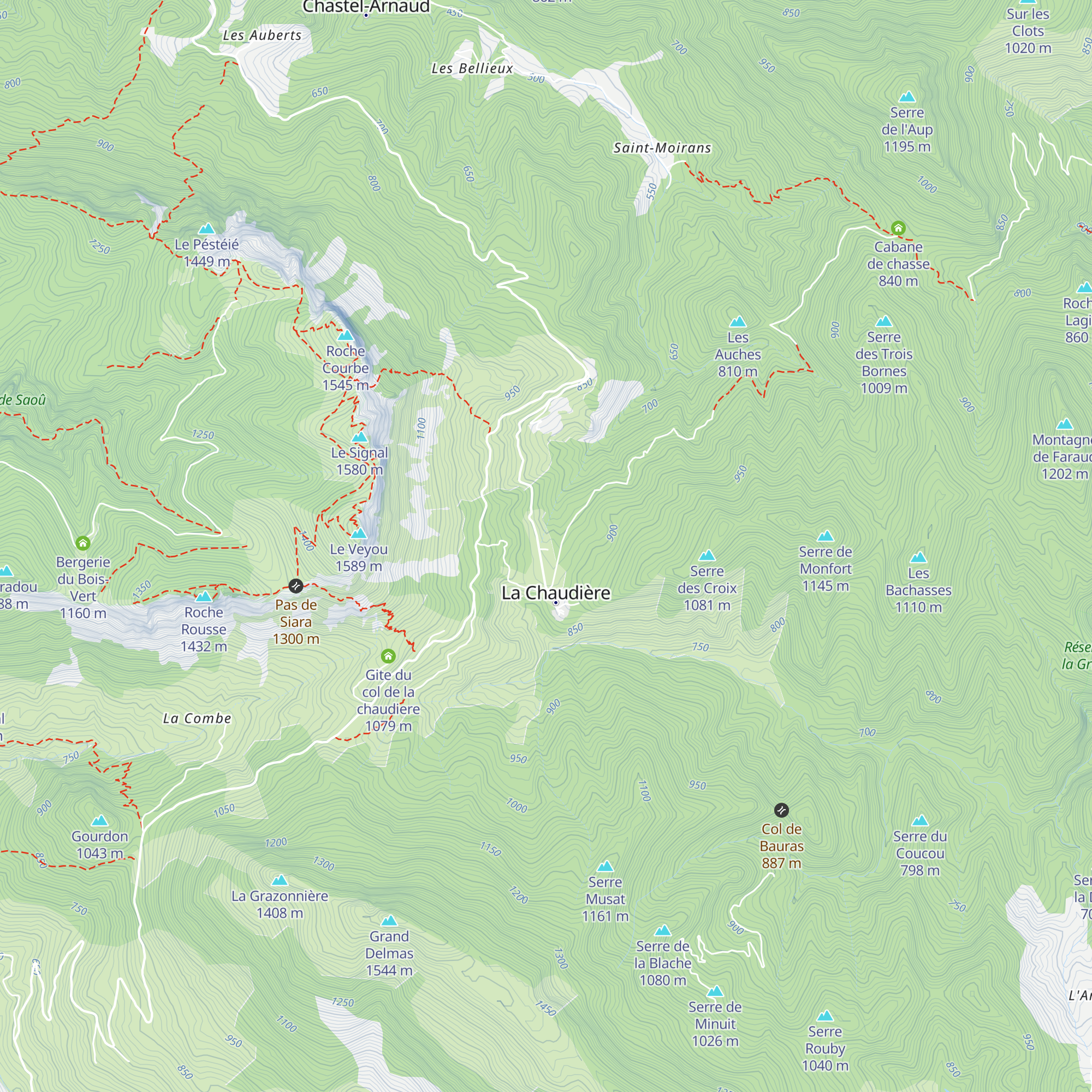 Gite mouton map