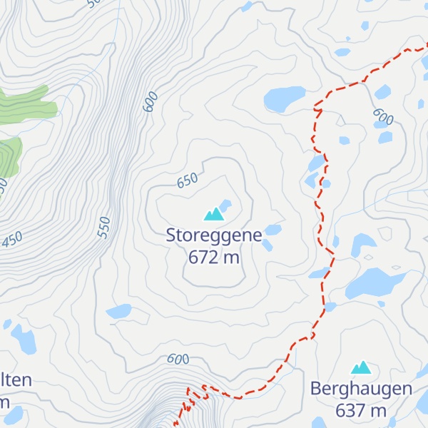 Map of Storeggene