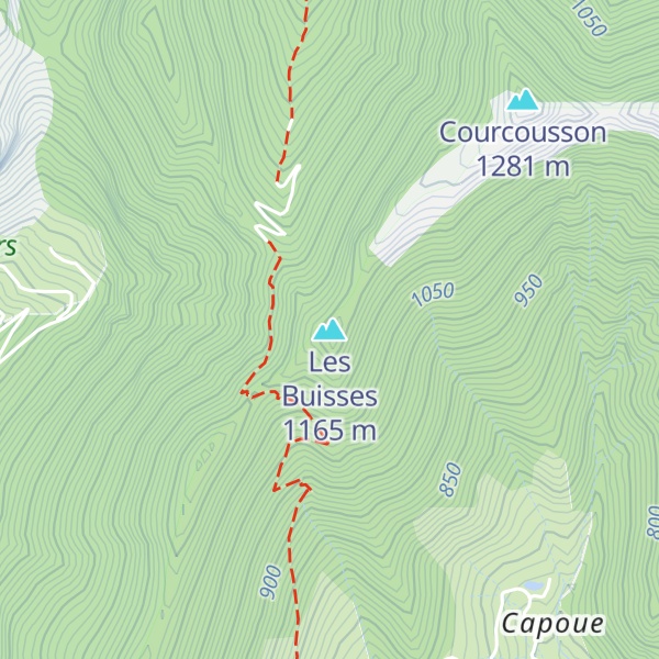 Map of Les Buisses