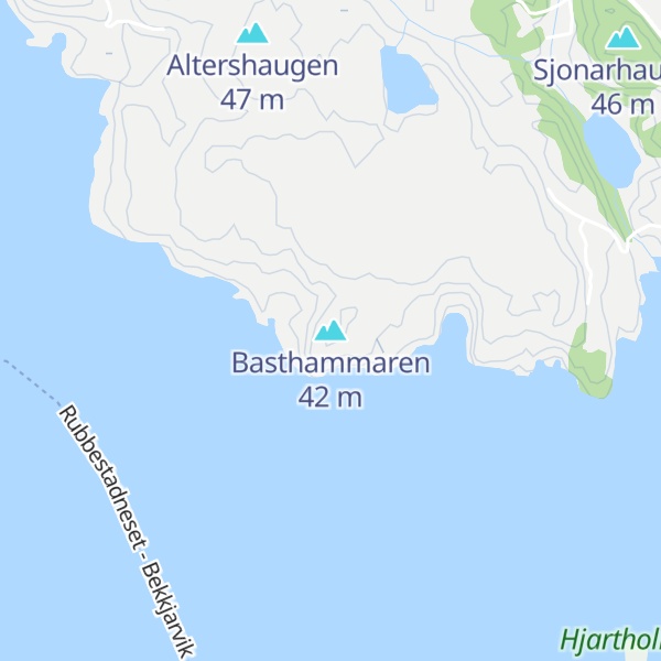 Map of Basthammaren