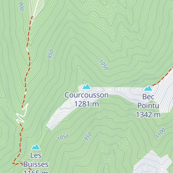 Map of Courcousson