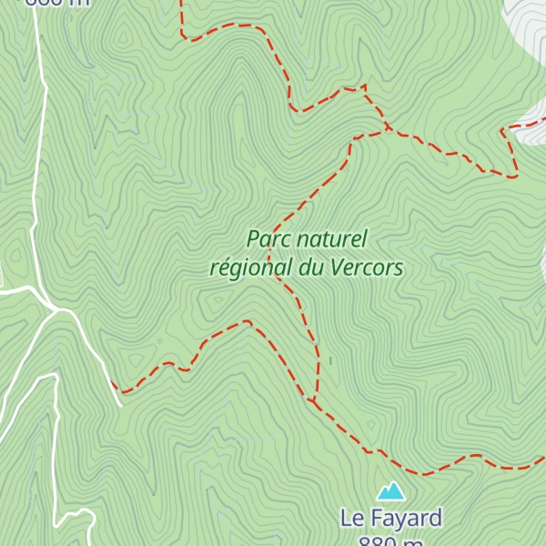 Map of Le Taillefer