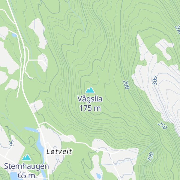 Map of Vågslia