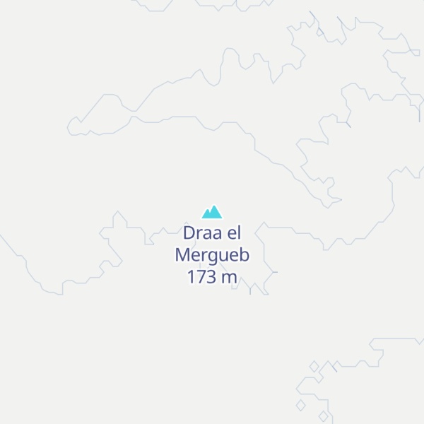Map of Draa el Mergueb