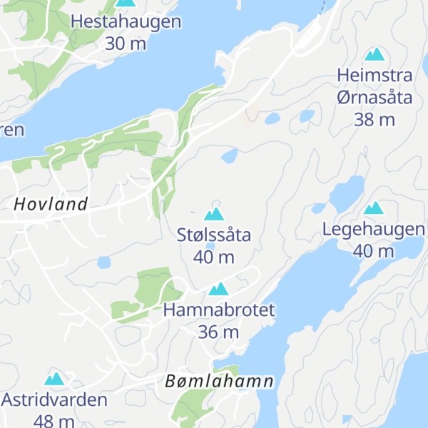 Map of Stølssåta