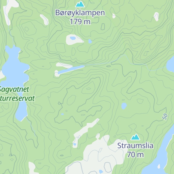 Map of Kvitefjellet