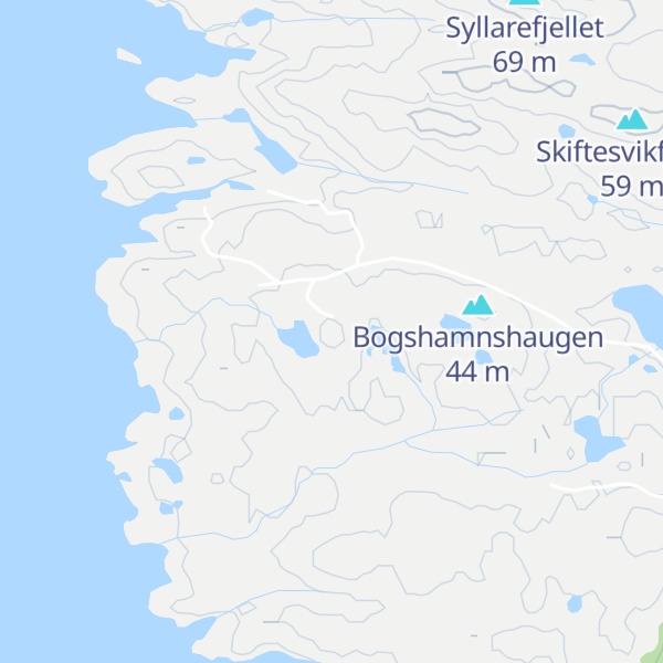 Map of Svehaug