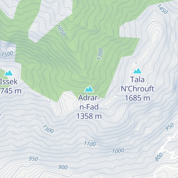 Map of Adrar-n-Fad