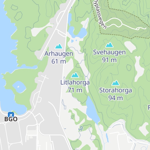 Map of Litlahorga