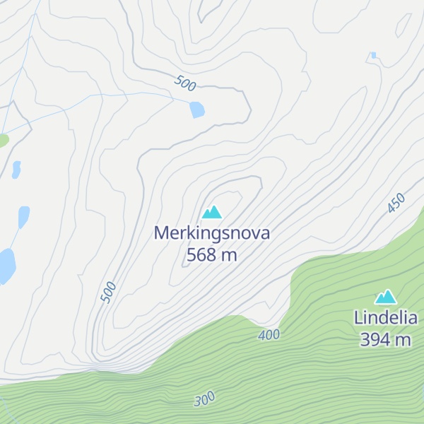 Map of Merkingsnova
