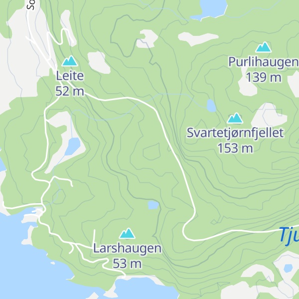 Map of Raplehaugen