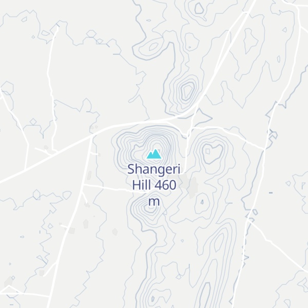 Map of Shangeri Hill