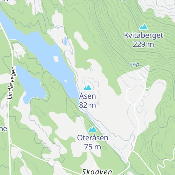 Map of Åsen