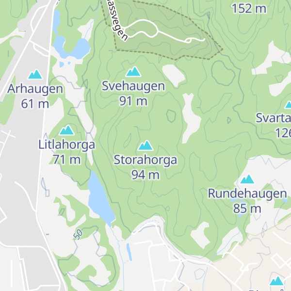 Map of Storahorga