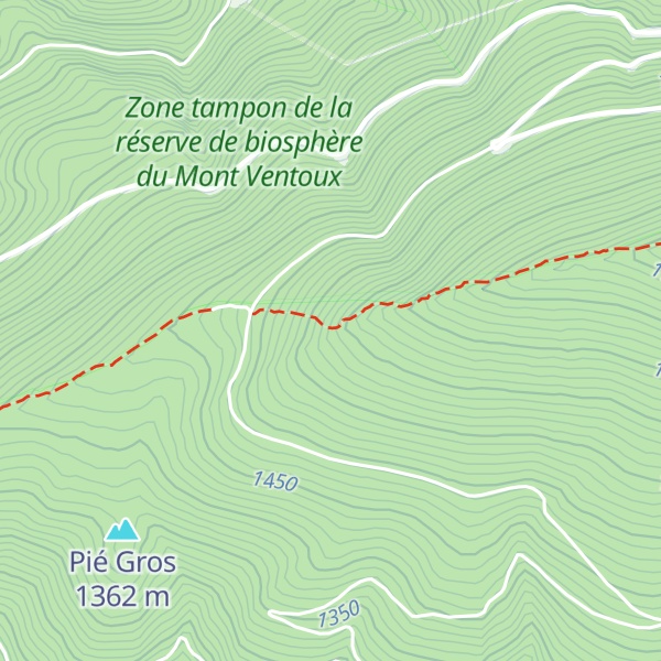 Map of Rochers de Cachillan