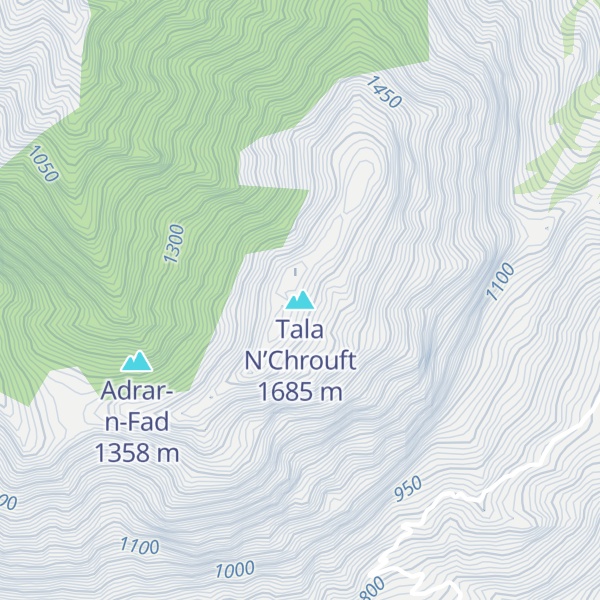 Map of Tala N’Chrouft