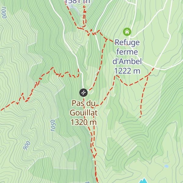 Map of Chalet de Berger d'Omblèze