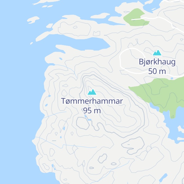 Map of Tømmerhammar