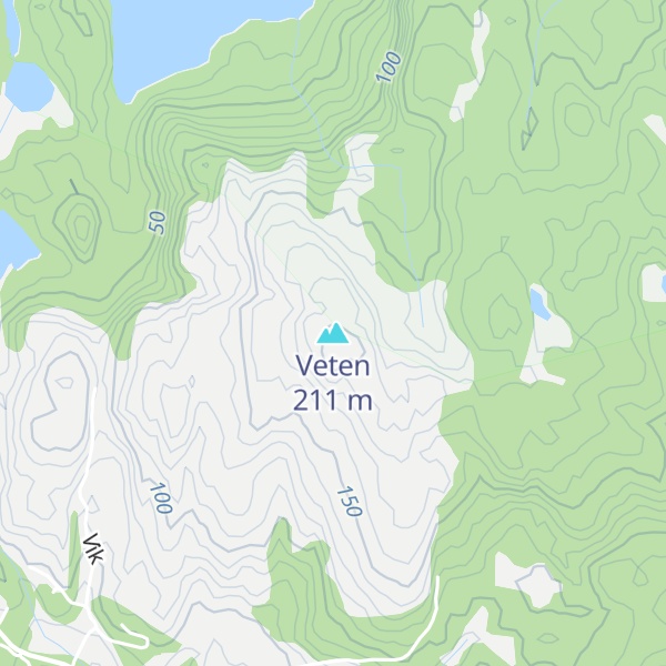Map of Veten