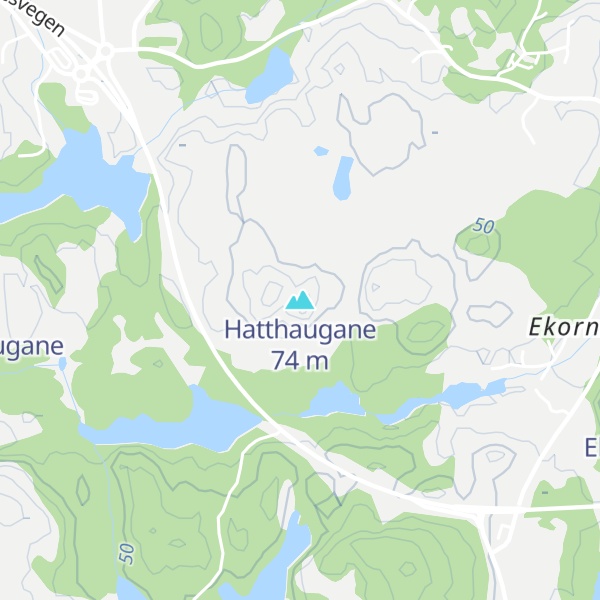 Map of Hatthaugane