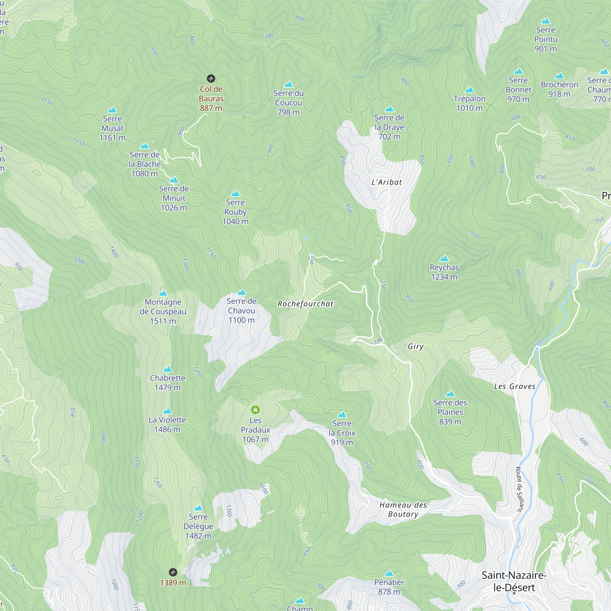 Cabine Téléphoique map