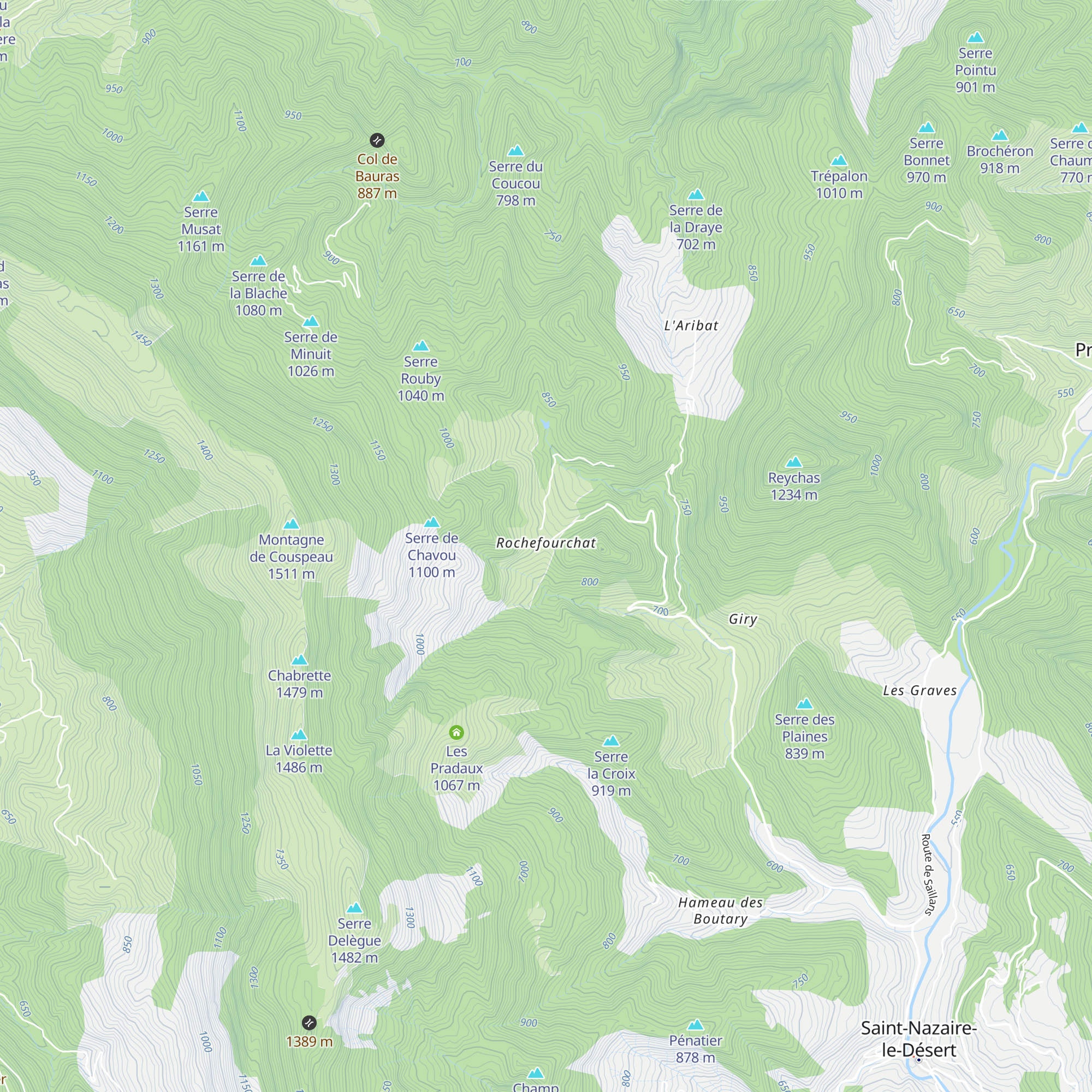 Cabine Téléphoique map