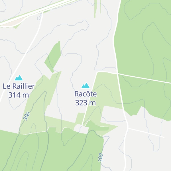 Map of Racôte