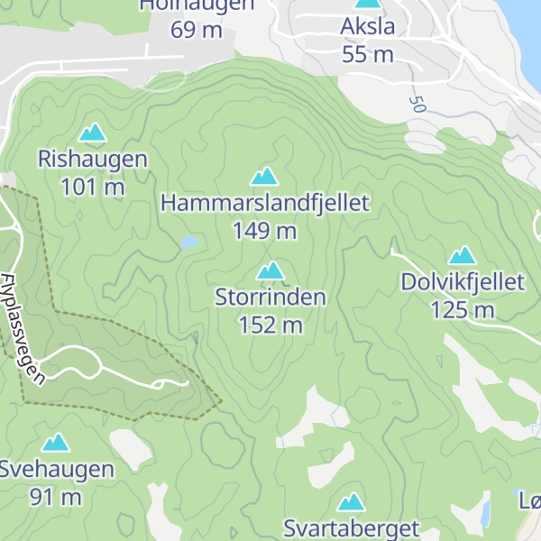 Map of Storrinden