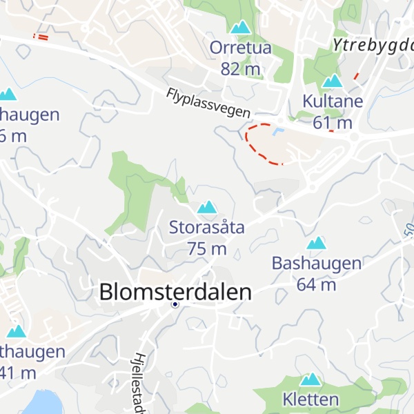 Map of Storasåta