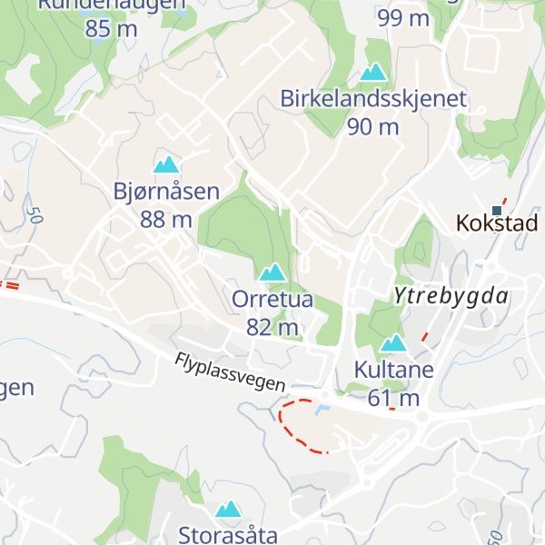 Map of Orretua