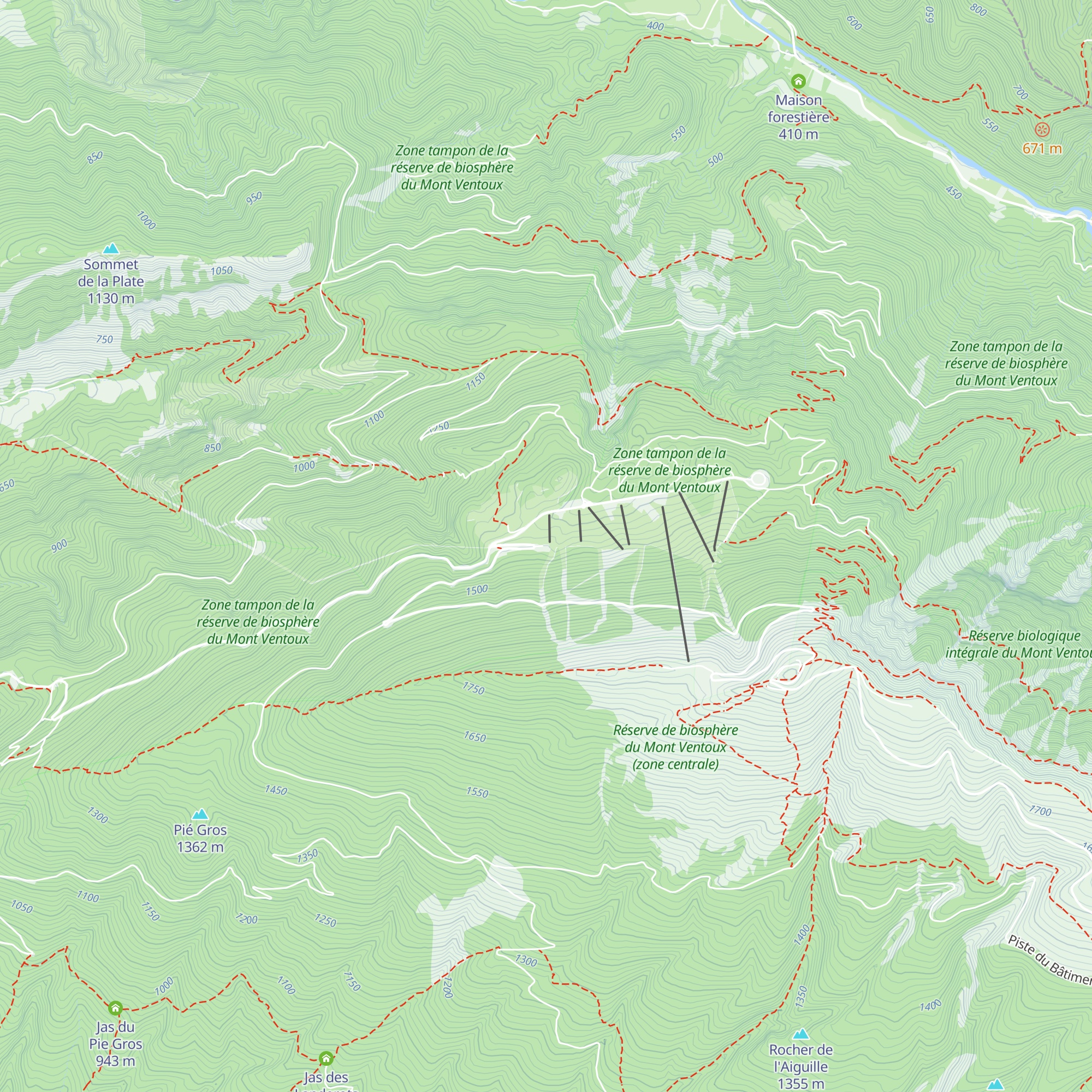 Chalet Liotard map