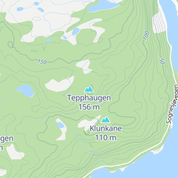 Map of Tepphaugen