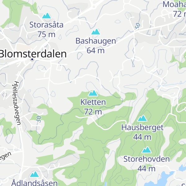 Map of Kletten