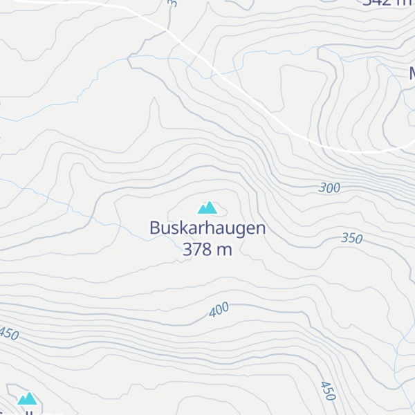 Map of Buskarhaugen