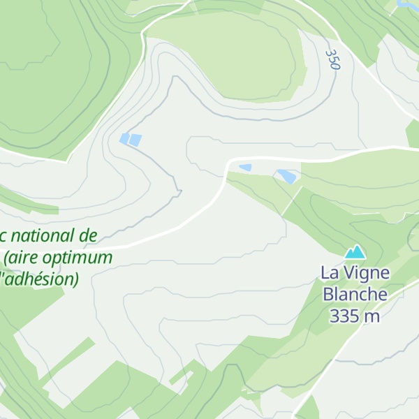 Map of Mont Vémont