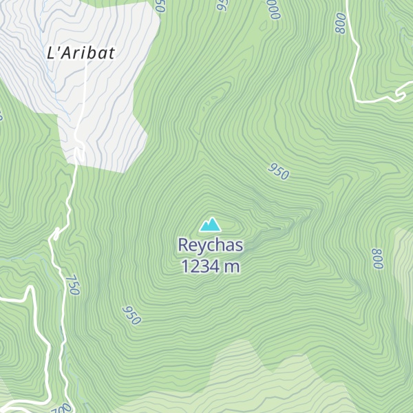 Map of Serre Calliaud