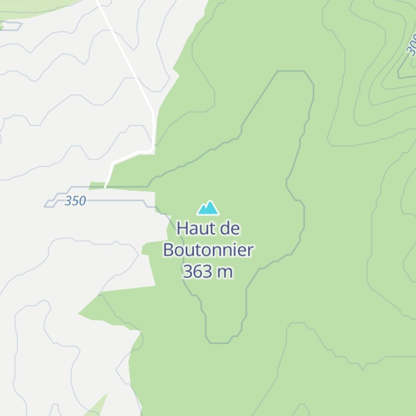 Map of Haut de Boutonnier