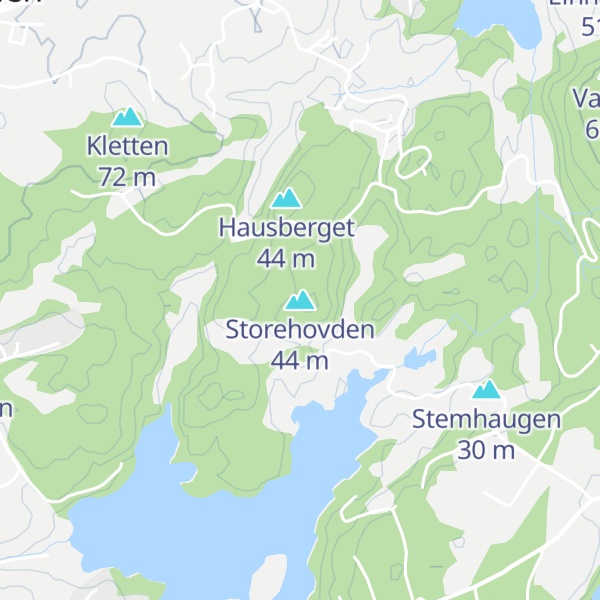 Map of Storehovden