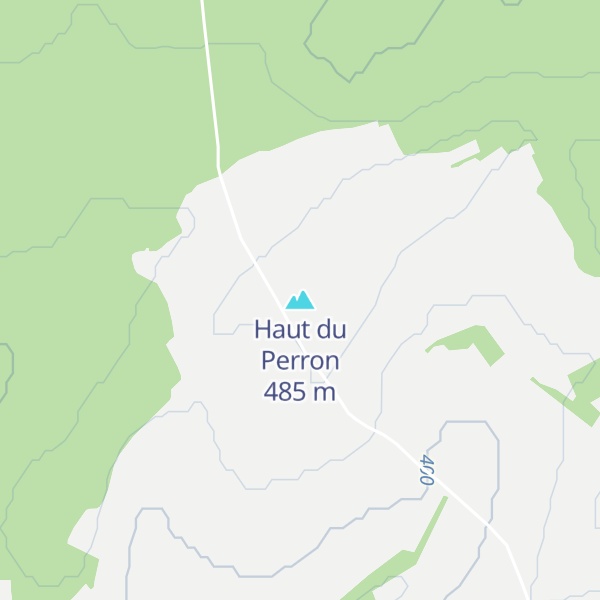 Map of Haut du Perron