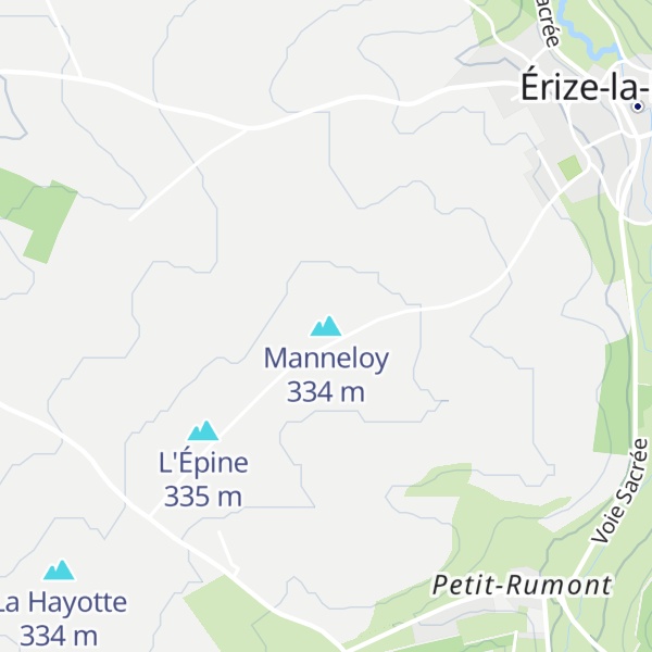 Map of Manneloy